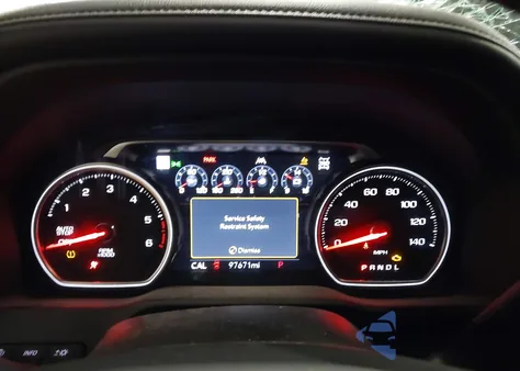 2022 Chevrolet Silverado 1500 Ltd 4Wd Short Bed High Country z USA, uszkodzony, nr VIN 1GCUYHET5NZ102232